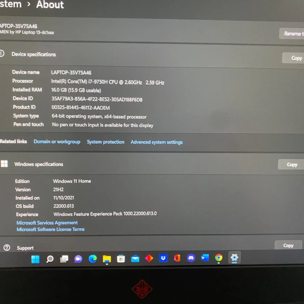 HP Omen Gaming Laptop